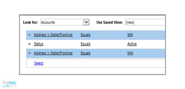 جستجوی پیشرفته در Microsoft Dynamics CRM